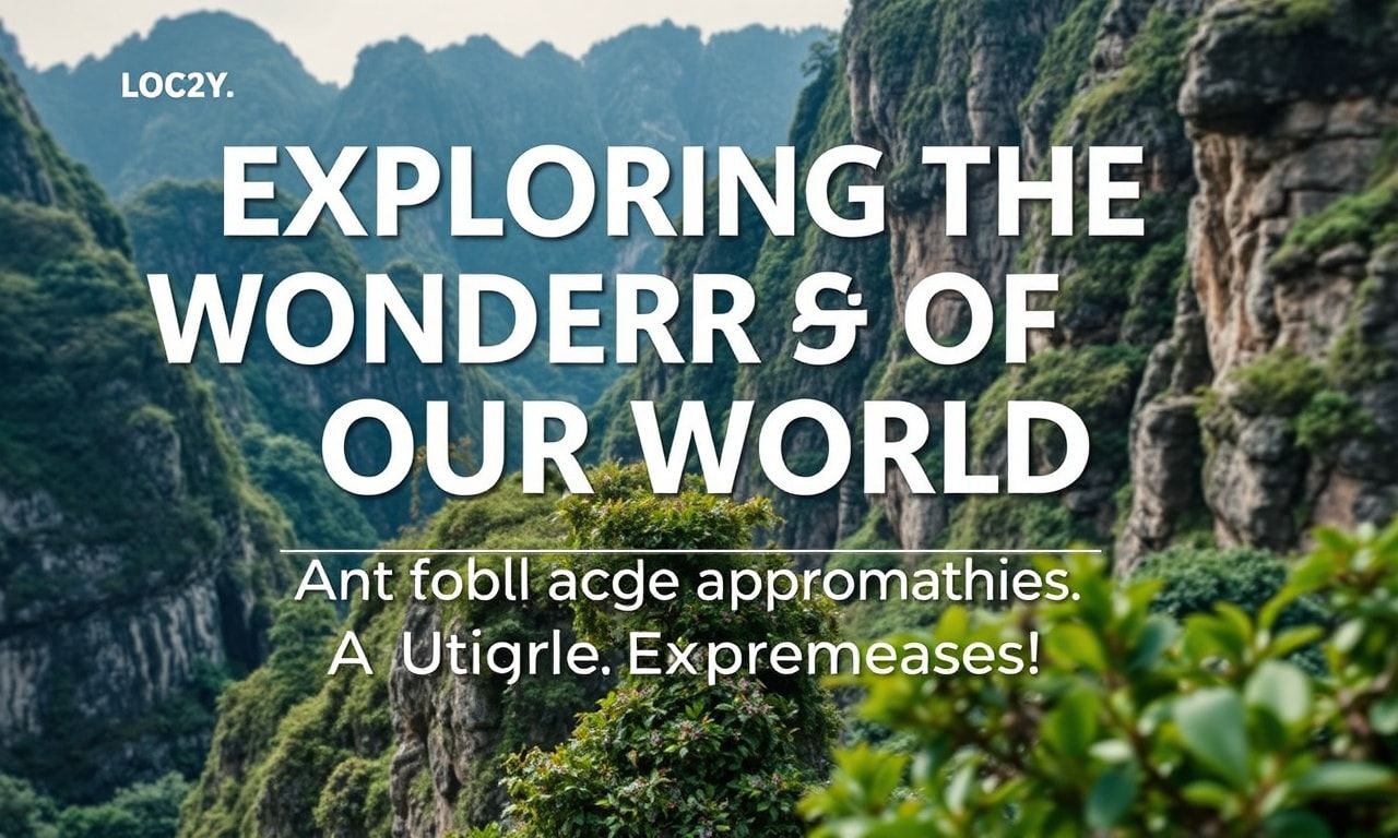 Exploring the Wonders of Our World: A Guide to Unique Experiences