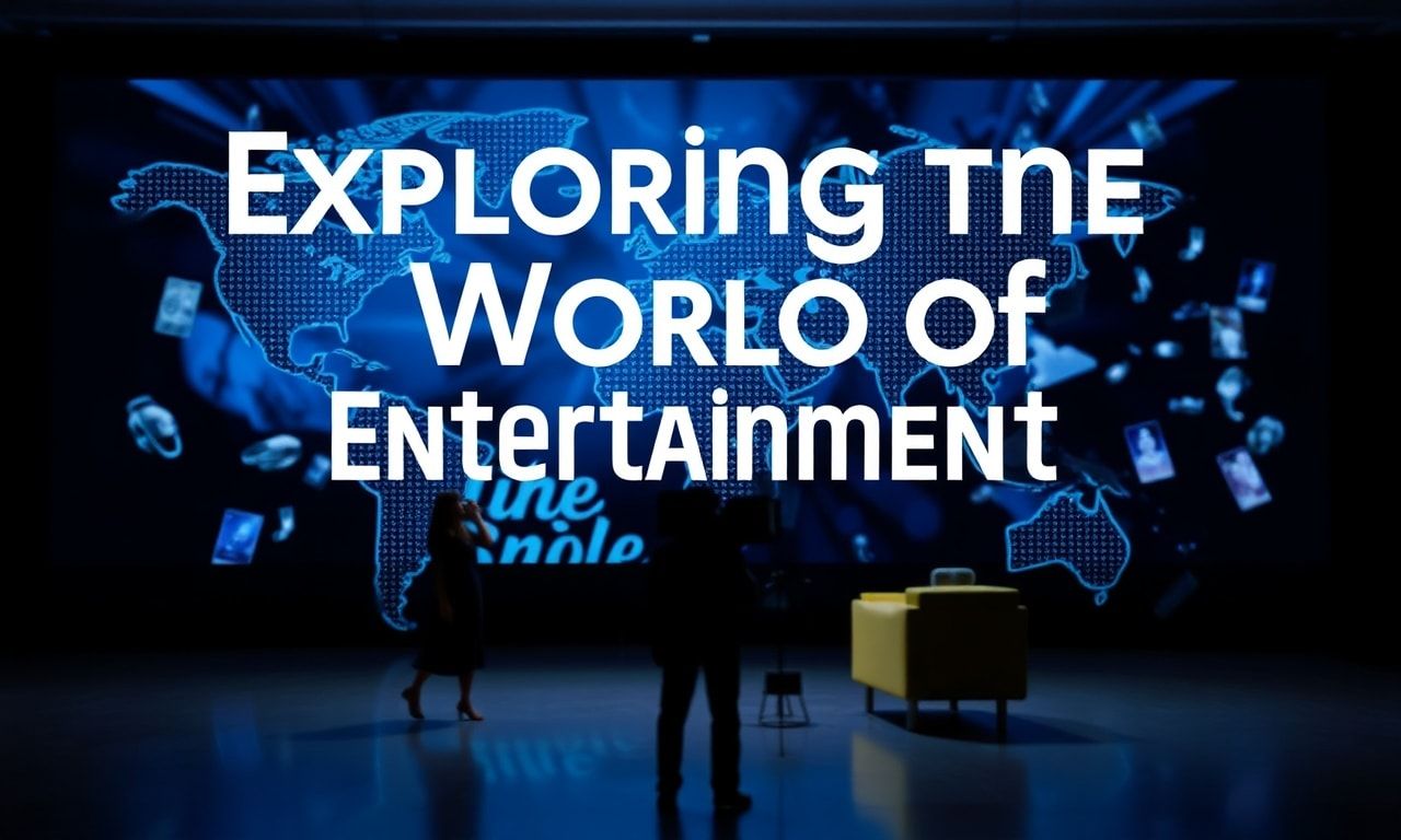 Exploring the World of Entertainment: A Global Perspective