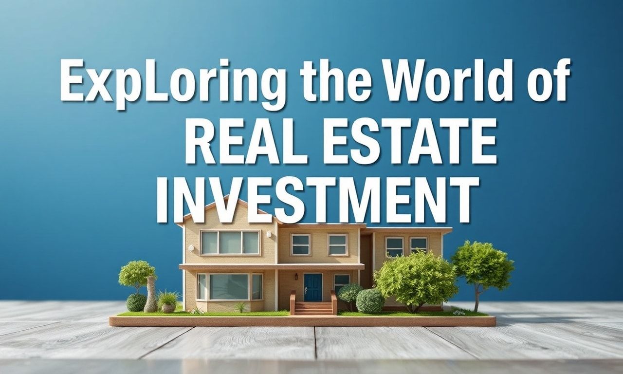Exploring the World of Real Estate Investment: Opportunities and Insights