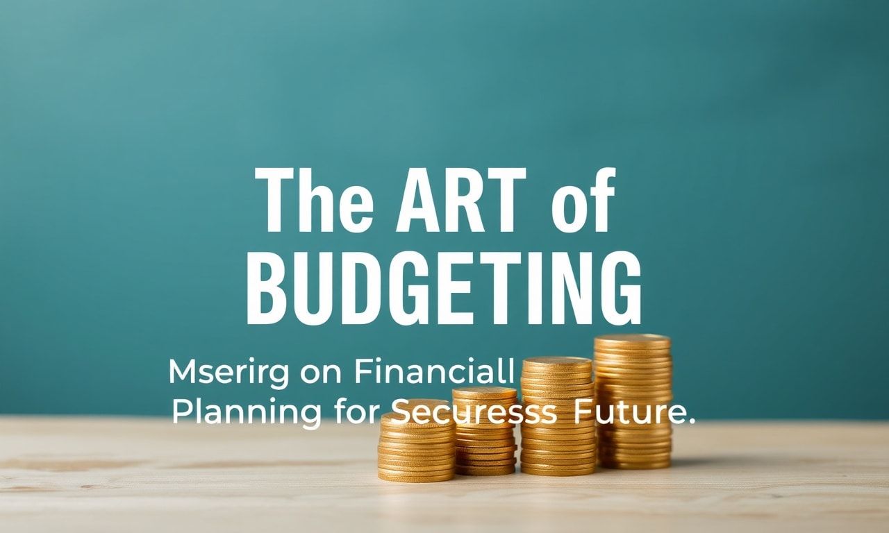 The Art of Budgeting: Mastering Financial Planning for a Secure Future