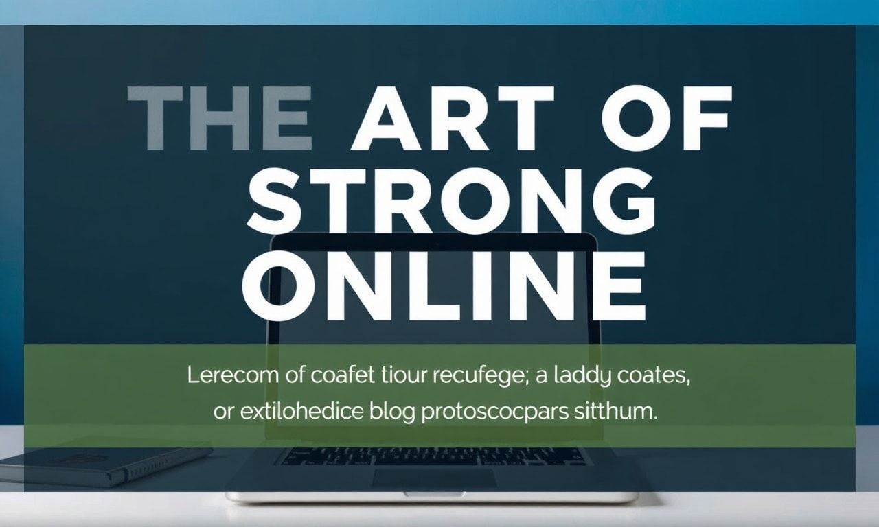 The Art of Creating a Strong Online Presence: A Complete Guide