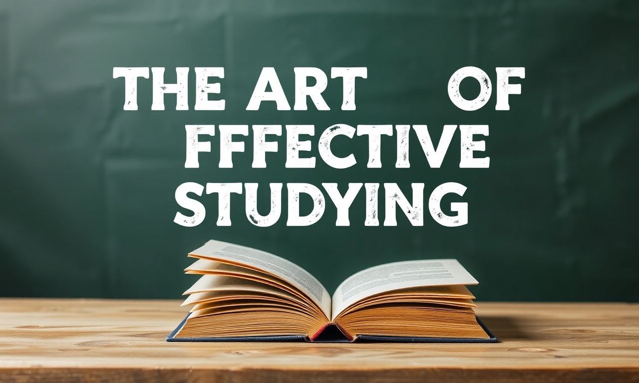 The Art of Effective Studying: Techniques and Resources for Achievement