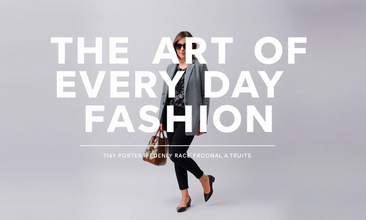 The Art of Everyday Fashion: Styling Advice and Trends