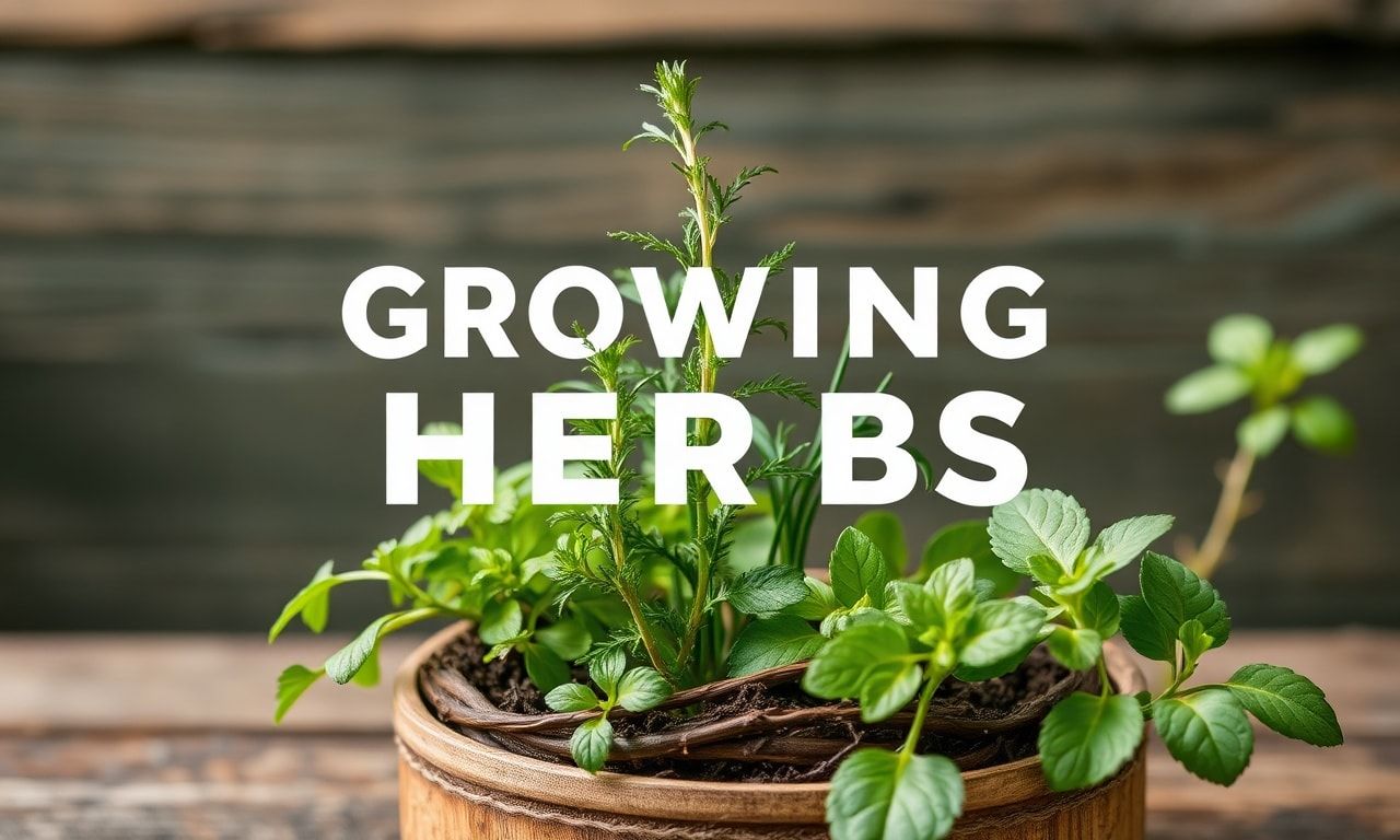 The Art of Growing Herbs: A Comprehensive Guide to Cultivating Your Own Herb Garden