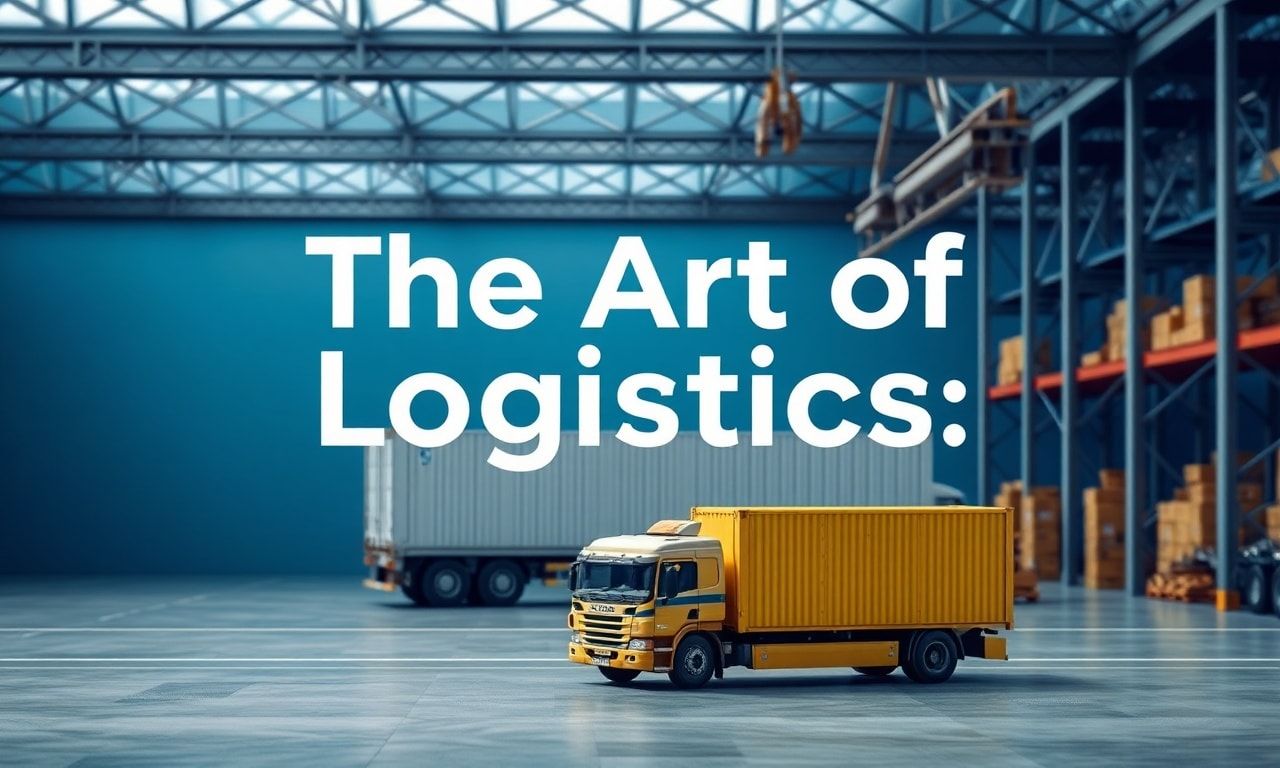 The Art of Logistics: Optimizing Your Business Operations