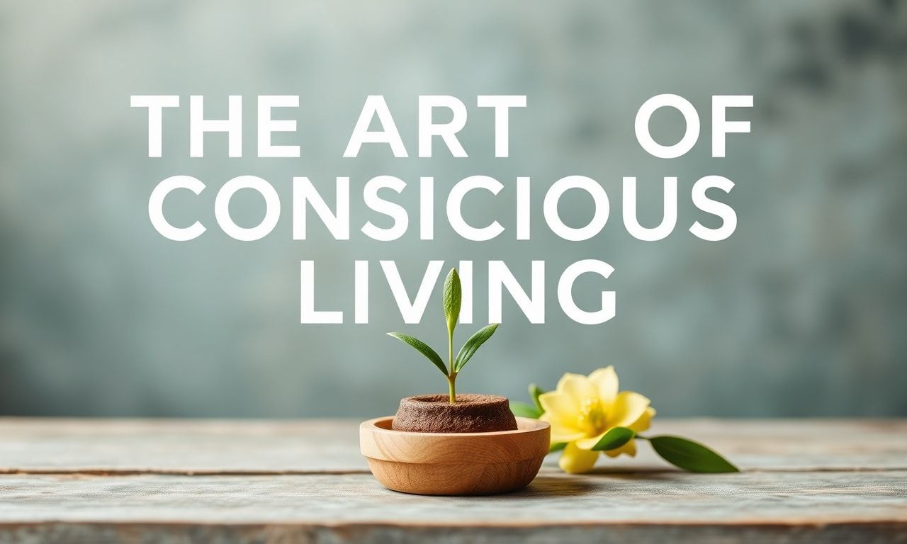 The Art of Conscious Living: Incorporating Wellness into Your Daily Routine