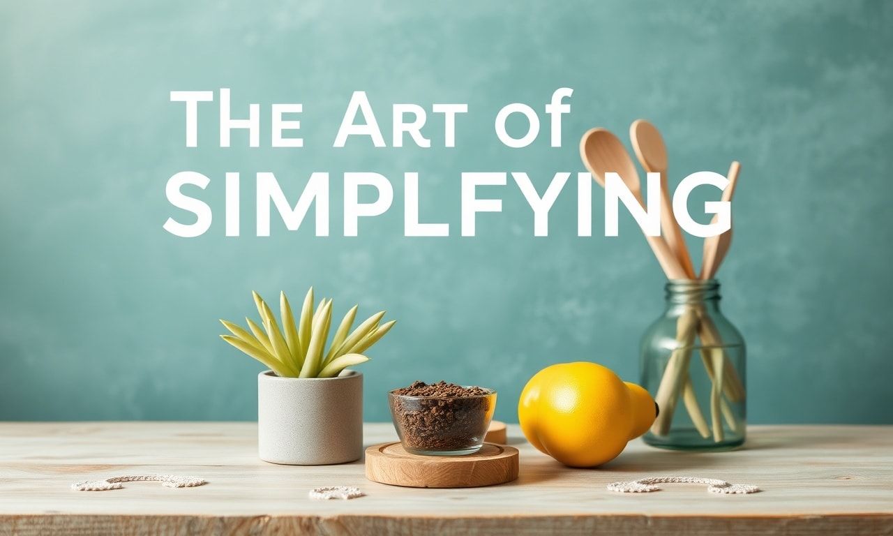 The Art of Simplifying Life: Tips and Tricks for Daily Living