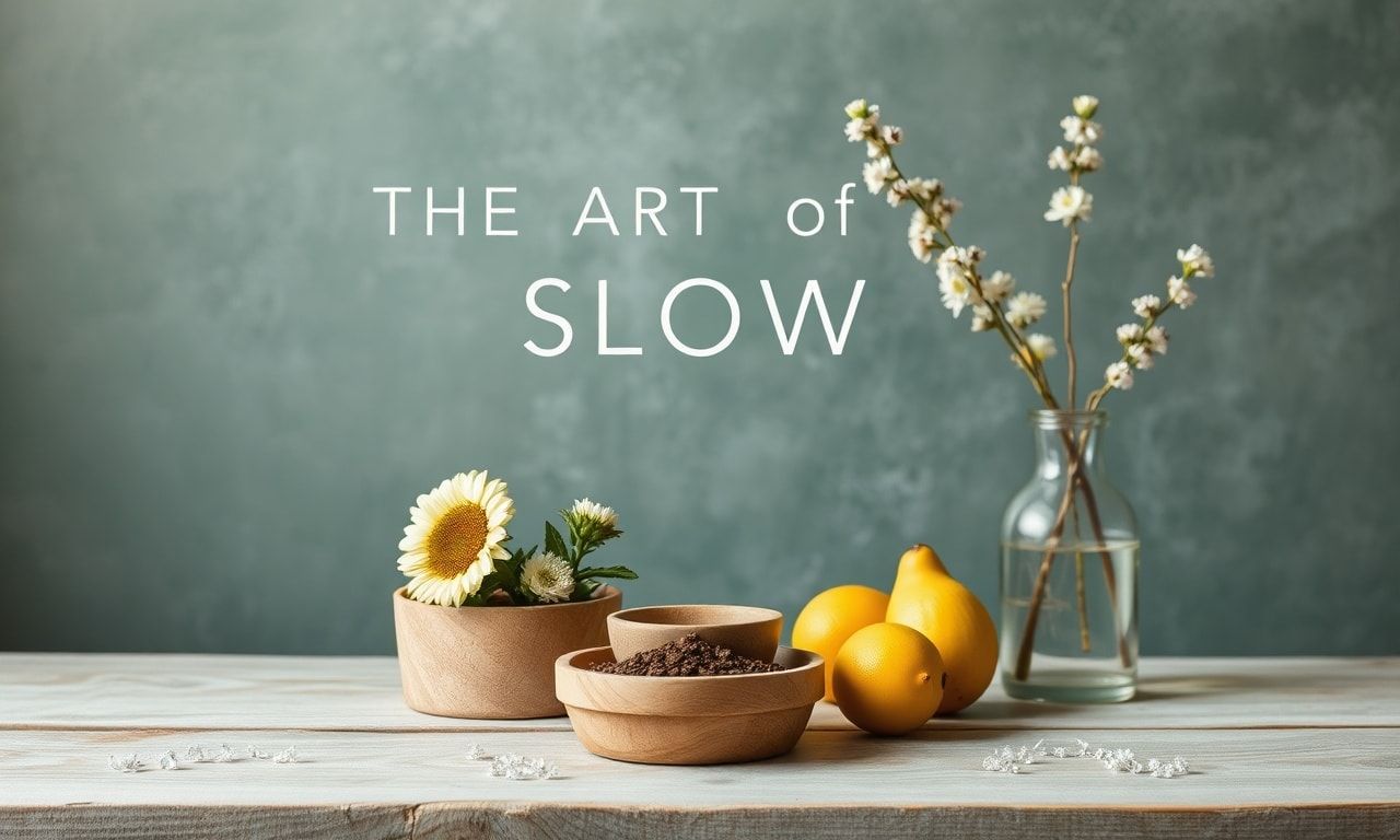 The Art of Slow Living: Finding Balance in a Hectic World