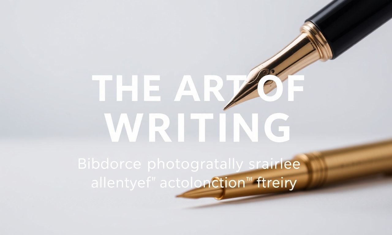 The Art of Writing: Exploring the World of Pens and Stationery