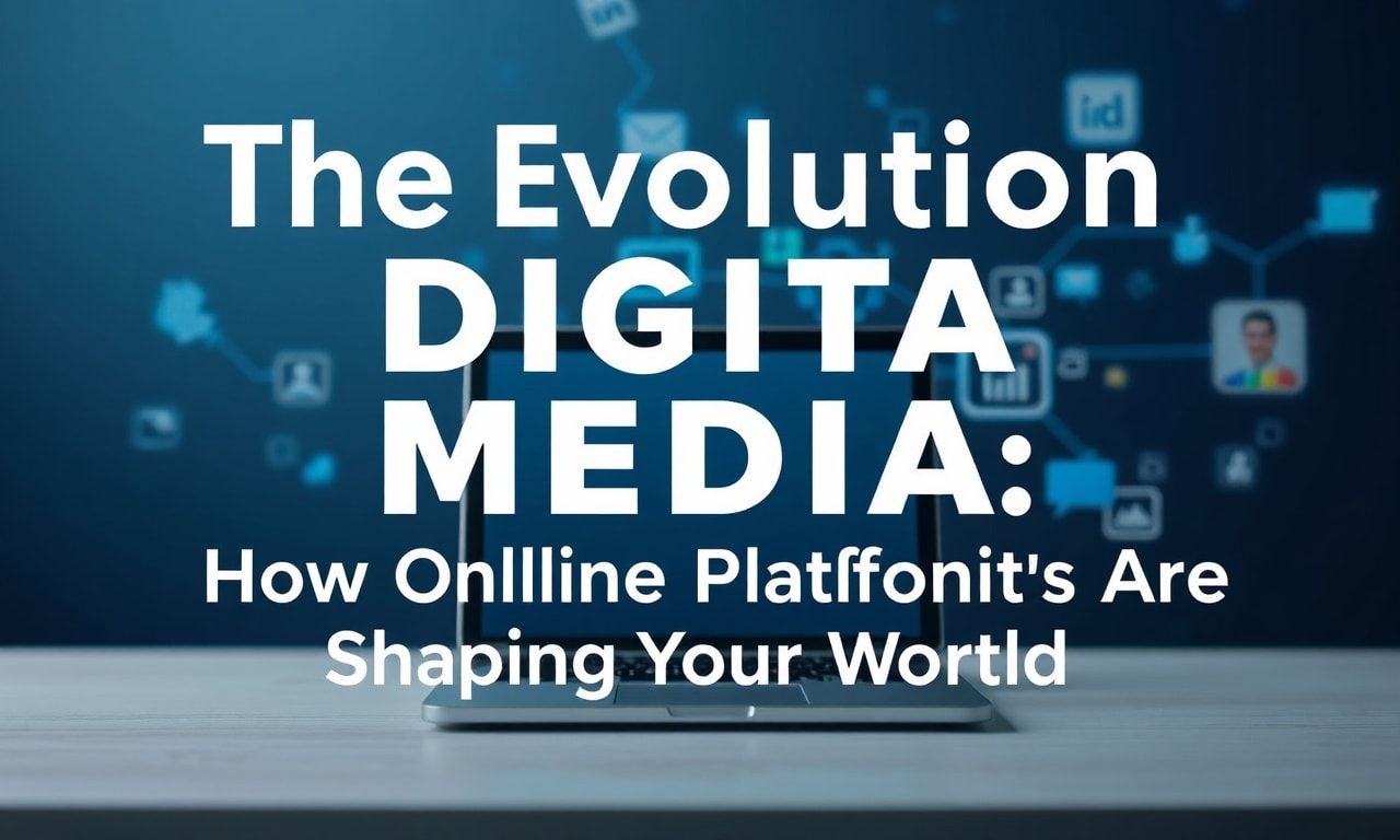 The Evolution of Digital Media: How Online Platforms Are Shaping Our World