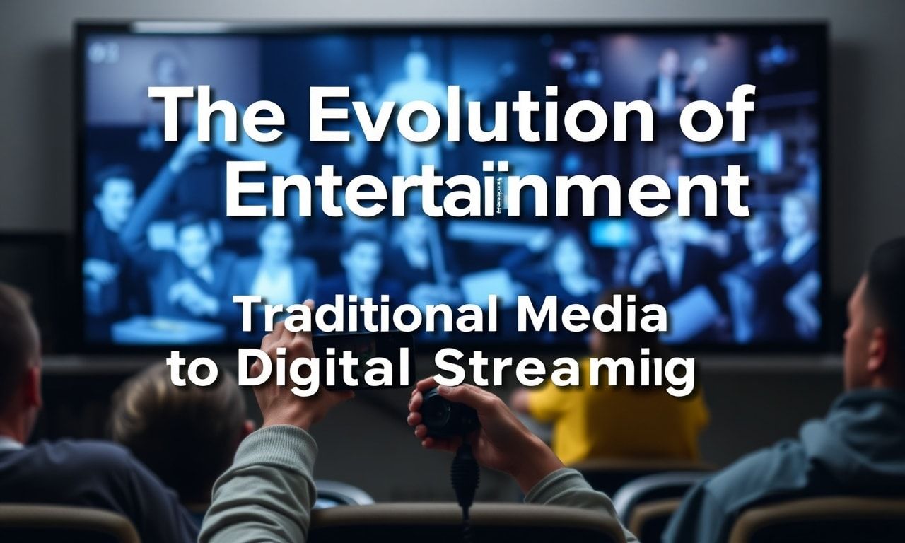 The Evolution of Entertainment: From Traditional Media to Digital Streaming