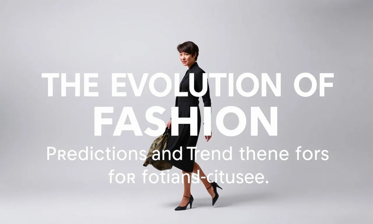 The Evolution of Fashion: Predictions and Trends for the Future