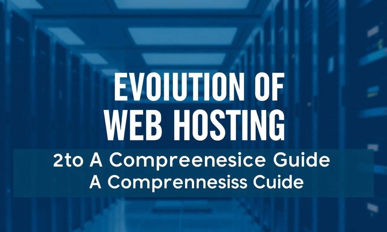 The Evolution of Web Hosting: A Comprehensive Guide