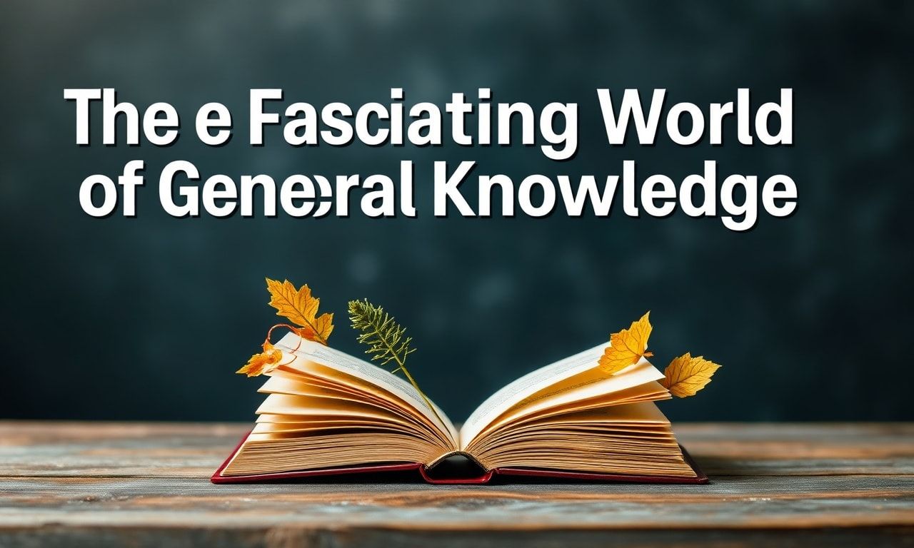 The Fascinating World of General Knowledge: Revealing Hidden Treasures