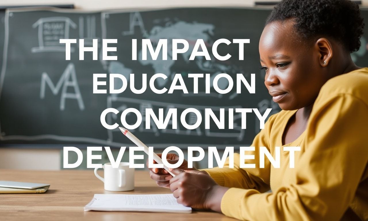 The Impact of Education on Community Development