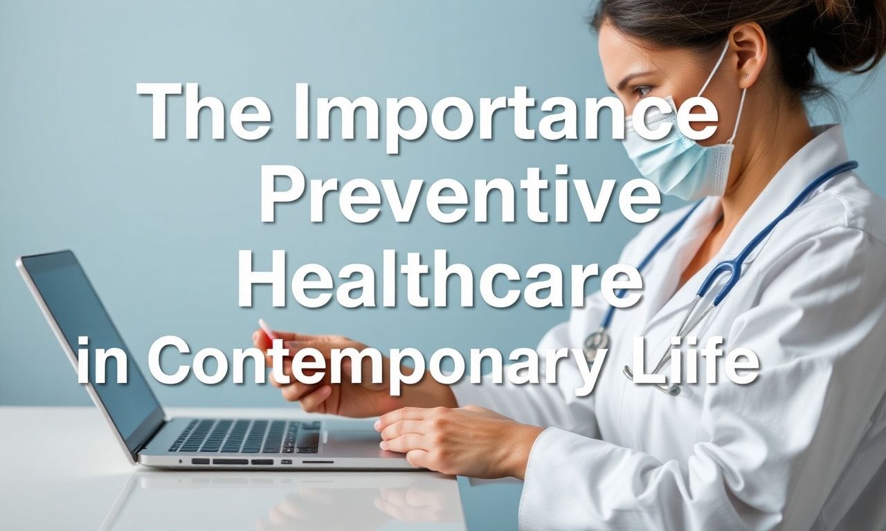 The Importance of Preventive Healthcare in Contemporary Life
