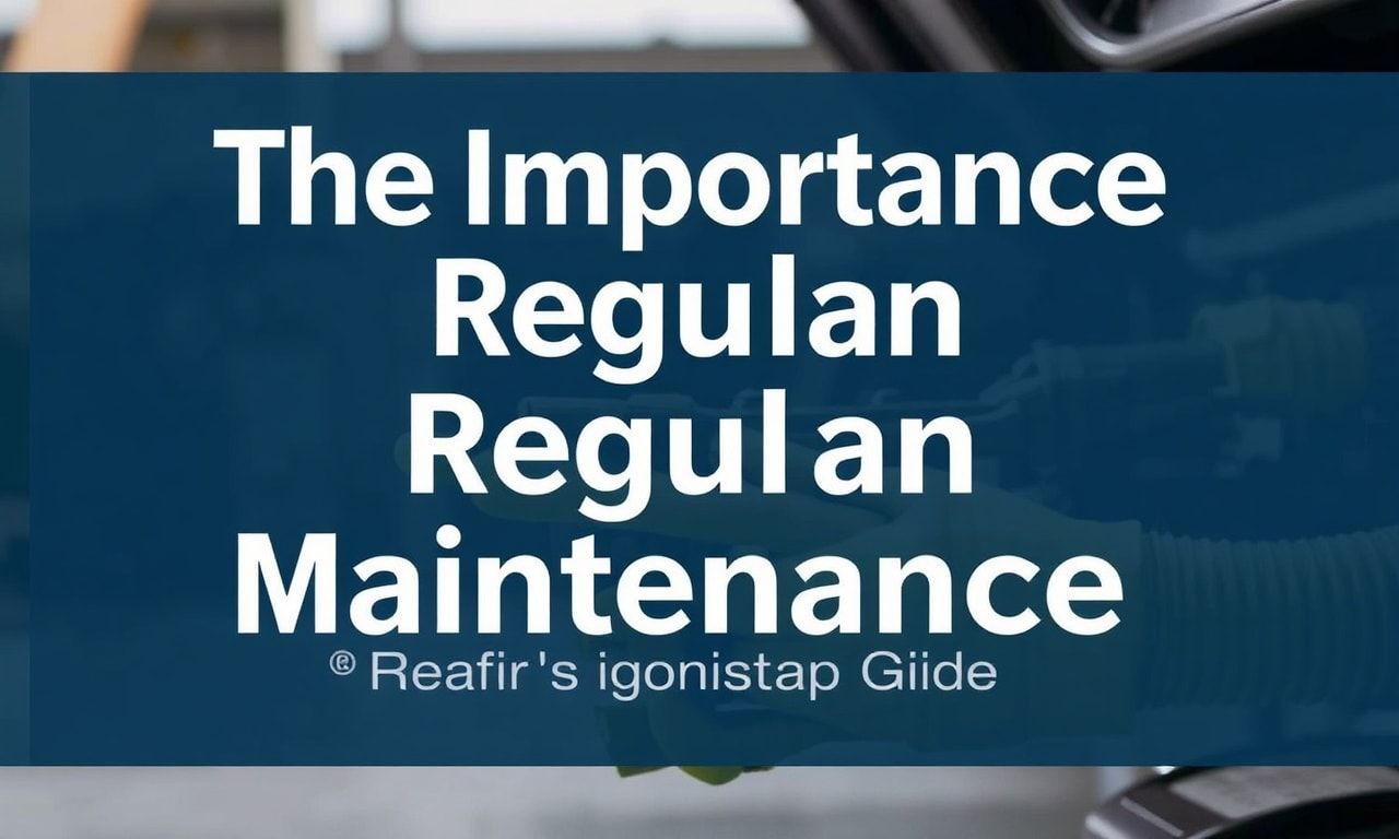 The Importance of Regular Maintenance: A Comprehensive Guide