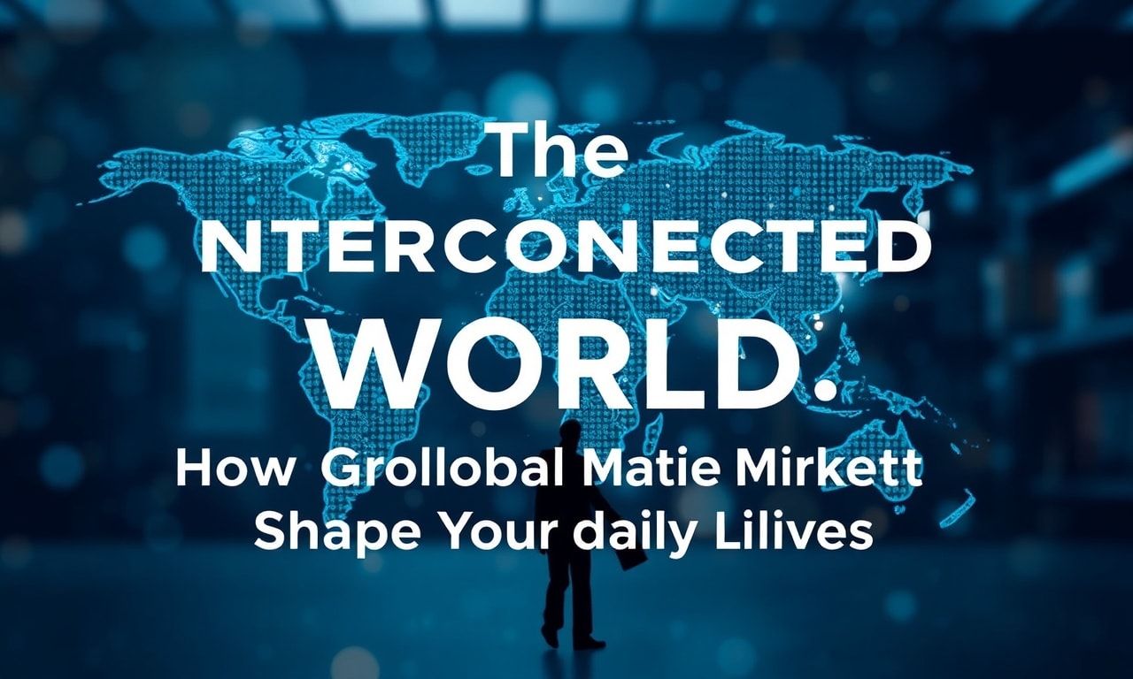 The Interconnected World: How Global Markets Shape Our Daily Lives