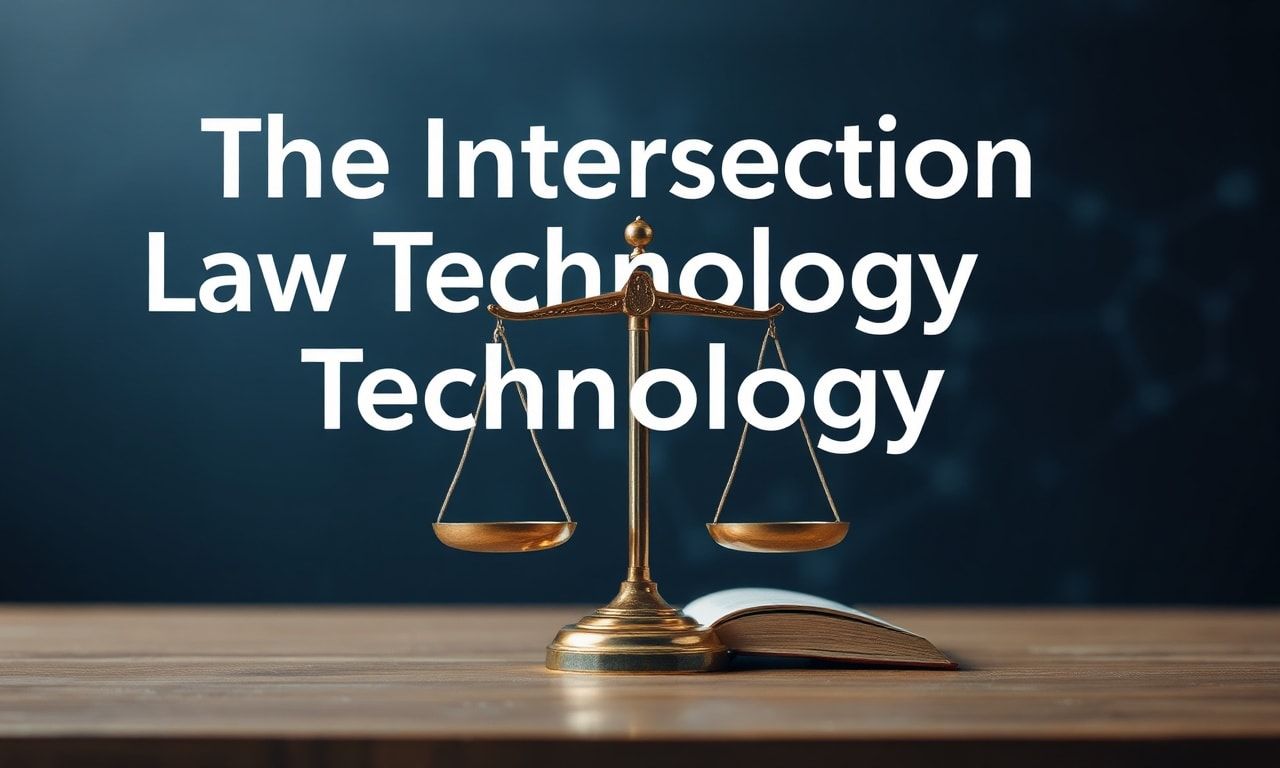 The Intersection of Law and Technology: A New Era of Learning