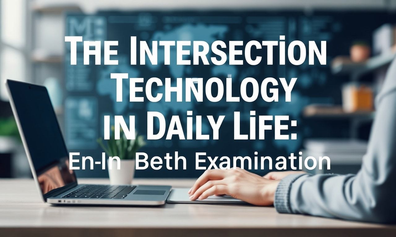 The Intersection of Technology and Daily Life: An In-Depth Examination