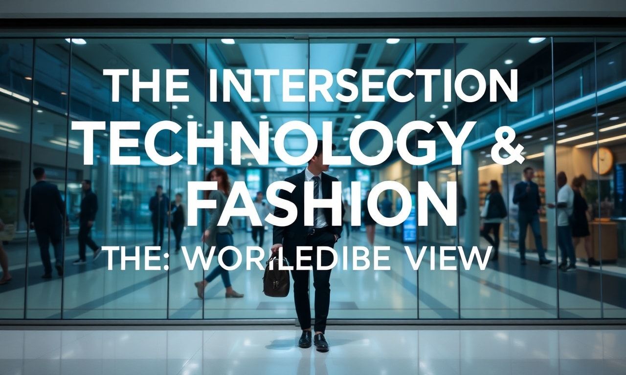 The Intersection of Technology and Fashion: A Worldwide View