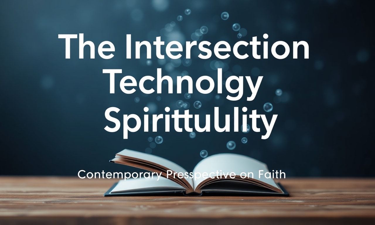 The Intersection of Technology and Spirituality: A Contemporary Perspective on Faith