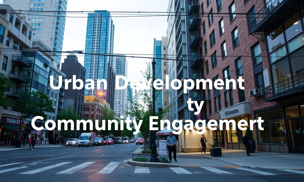The Intersection of Urban Development and Community Engagement
