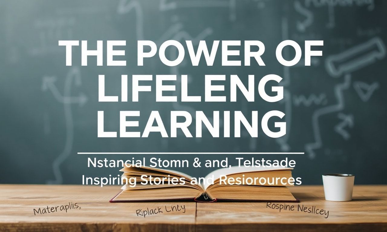 The Power of Lifelong Learning: Inspiring Stories and Resources