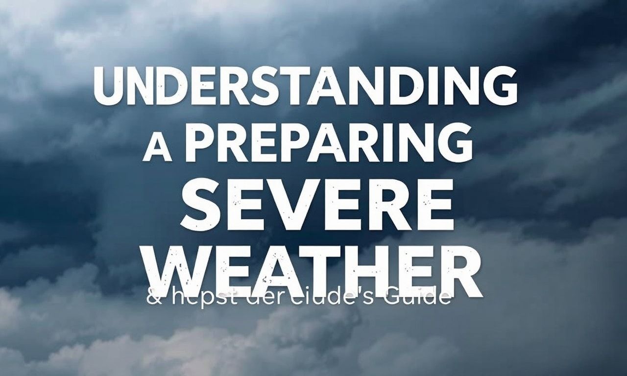 Understanding and Preparing for Severe Weather: A Comprehensive Guide