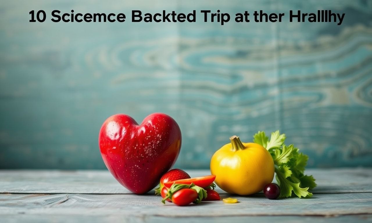 10 Science-Backed Tips to Keep Your Heart Healthy 1. **Eat a Heart-Healthy Diet**: Focus on fruits, vegetables, whole grains, lean proteins, and healthy fats. Reduce sodium, saturated fats, and trans fats. 2. **Exercise Regularly**: Aim for at least 150 minutes of moderate aerobic activity or 75 minutes of vigorous activity per week, along with muscle-strengthening activities on two or more days a week. 3. **Maintain a Healthy Weight**: Balance your caloric intake with physical activity to ma