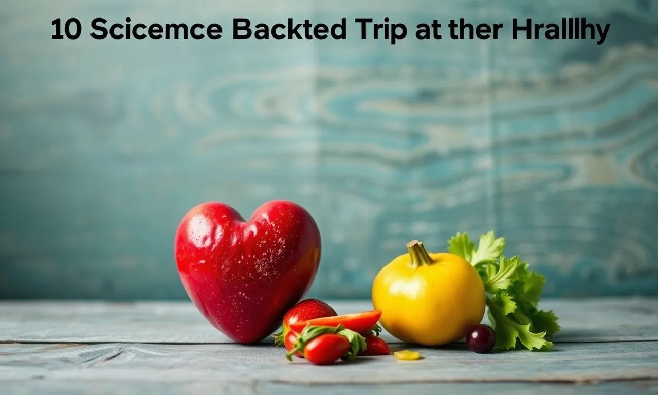 10 Science-Backed Tips to Keep Your Heart Healthy 1. **Eat a Heart-Healthy Diet**: Focus on fruits, vegetables, whole grains, lean proteins, and healthy fats. Reduce sodium, saturated fats, and trans fats. 2. **Exercise Regularly**: Aim for at least 150 minutes of moderate aerobic activity or 75 minutes of vigorous activity per week, along with muscle-strengthening activities on two or more days a week. 3. **Maintain a Healthy Weight**: Balance your caloric intake with physical activity to ma