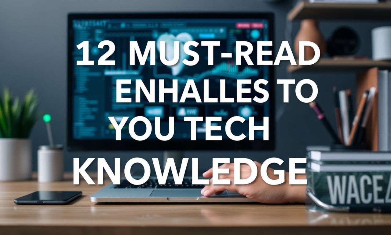 12 Must-Read Articles to Enhance Your Tech Knowledge