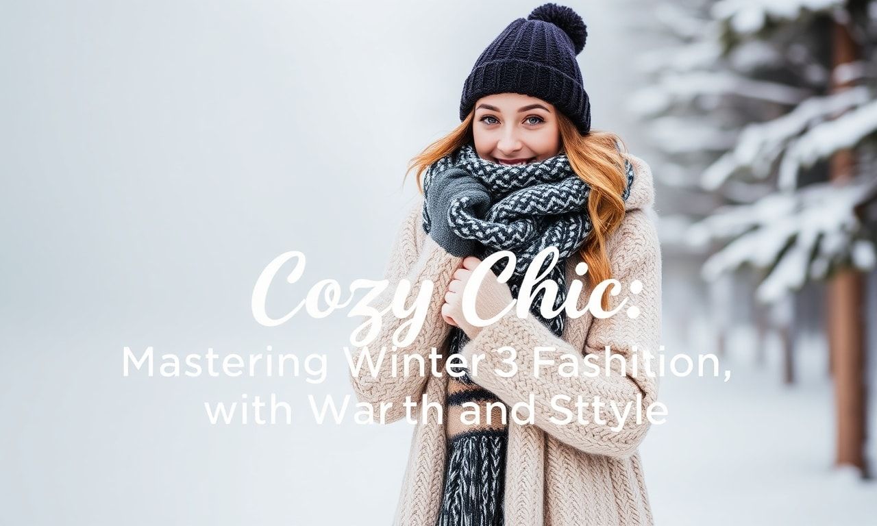 Cozy Chic: Mastering Winter Fashion with Warmth and Style