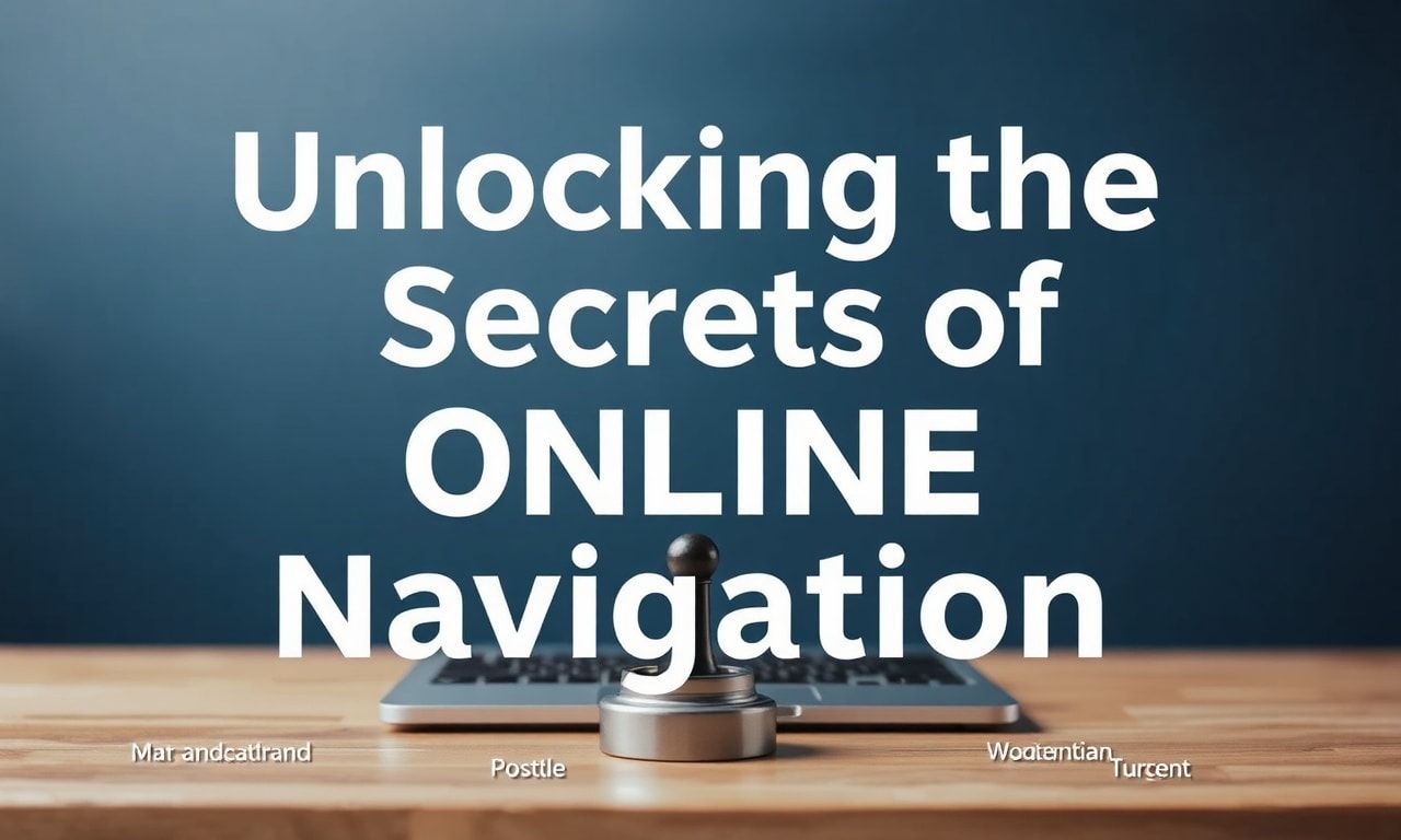 Unlocking the Secrets of Online Navigation