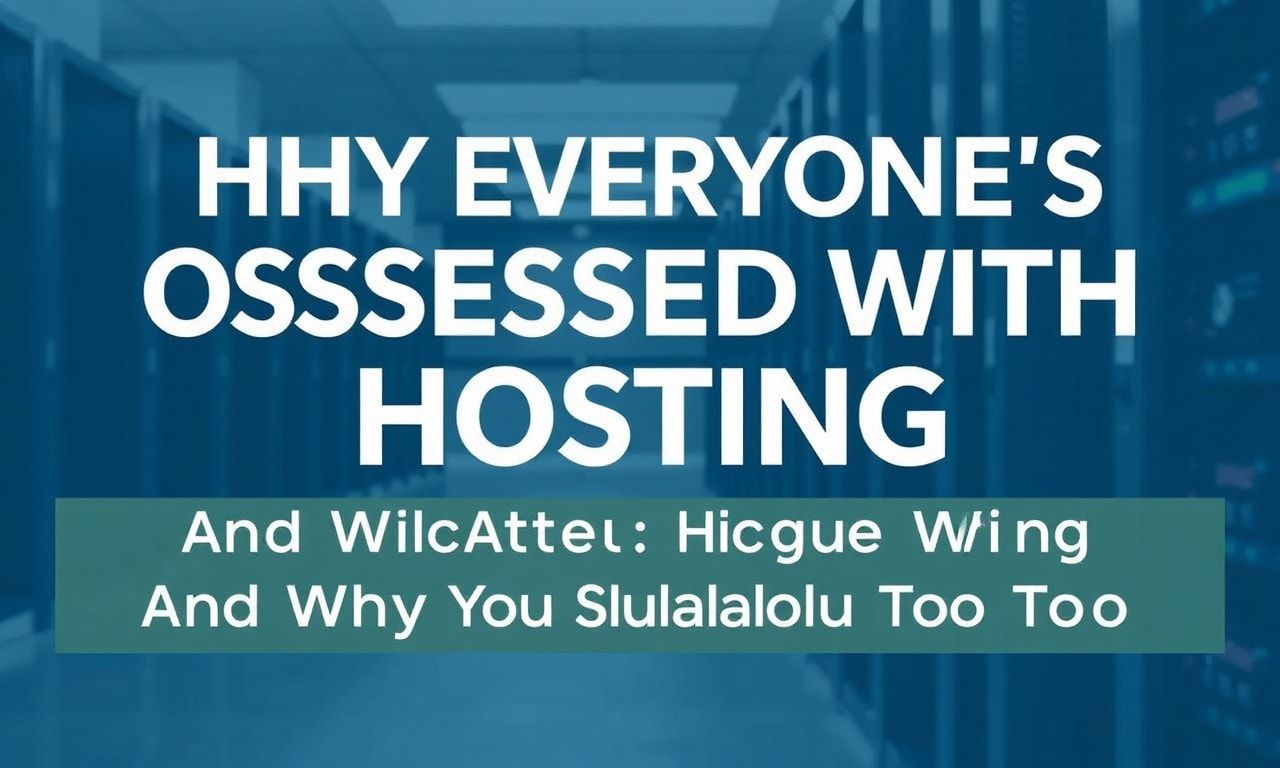 Why Everyone's Obsessed with Dedicated Hosting (And Why You Should Be Too)