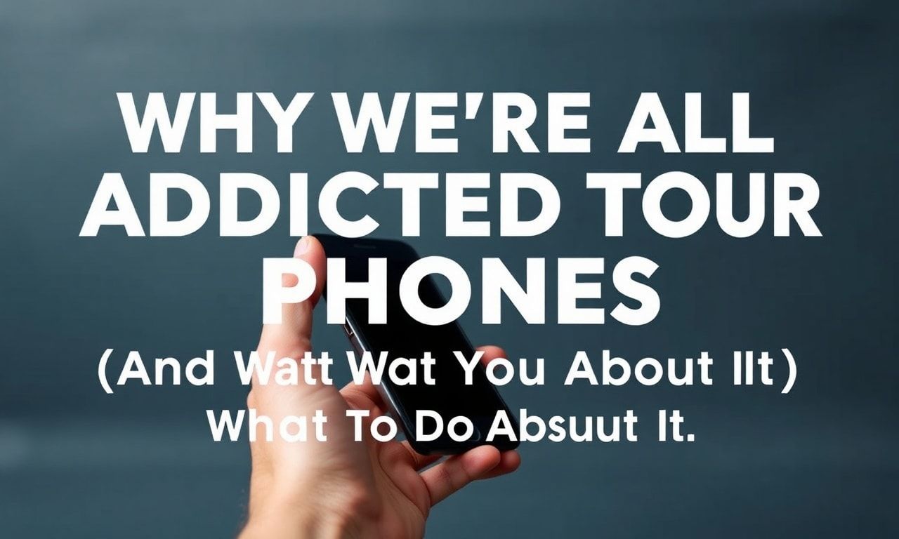 Why We're All Addicted to Our Phones (And What to Do About It)