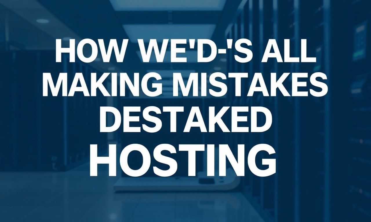 Why We're All Making Mistakes with Dedicated Hosting