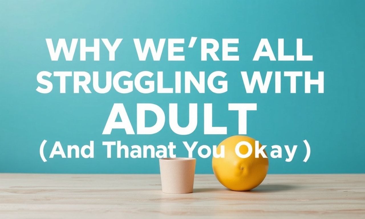 Why We're All Struggling with Adulthood (And That's Okay)