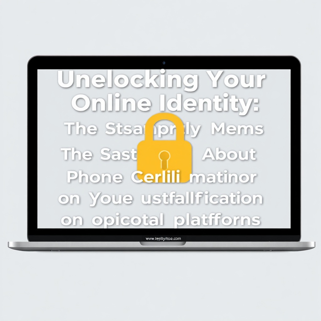 Unlocking Your Online Identity: The Surprising Truth About Phone Confirmation on Social Media Platforms